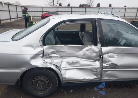 2000 Honda Civic Value Package z USA, uszkodzony, nr VIN 2HGEJ6615YH592686